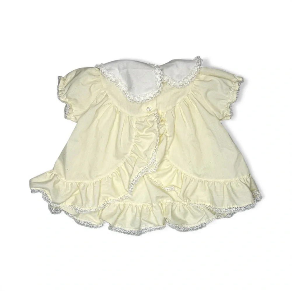 Alexis Soft Yellow Baby Dress - Picture 2 of 3